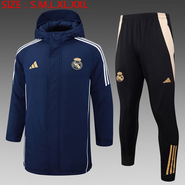 Abrigo Real Madrid Conjunto Completo 2024-25 Azul